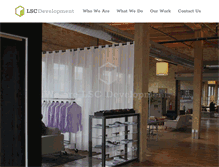 Tablet Screenshot of lscdevelopment.com